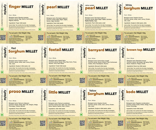 Try-out millet combo pack